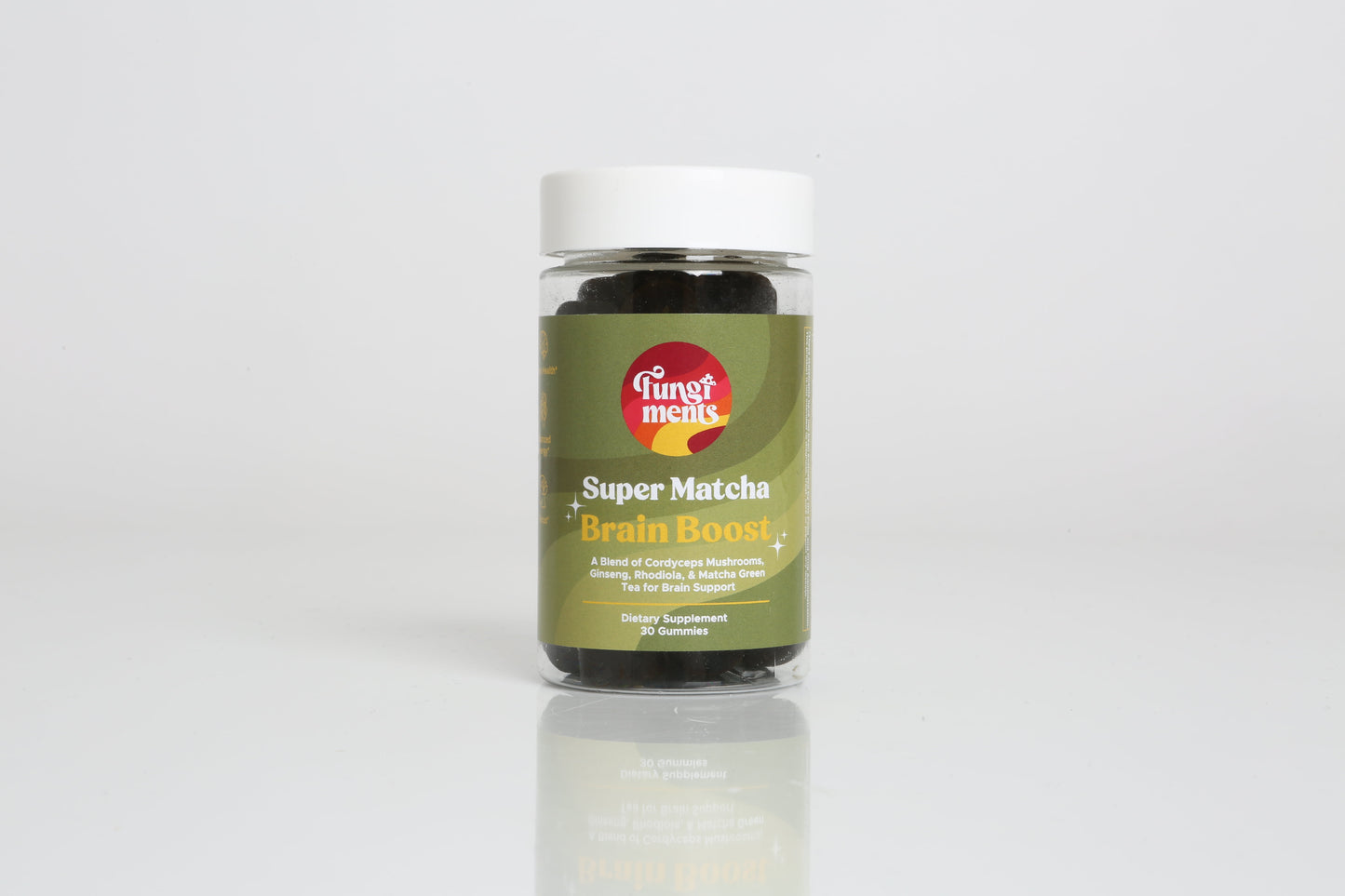 (2 Pack) Super Matcha - Daily Energy, Endurance, Reduce Fatigue, Cordyceps, Green Tea, Ginseng - 30Ct